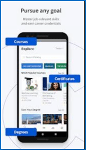 coursera mobile app