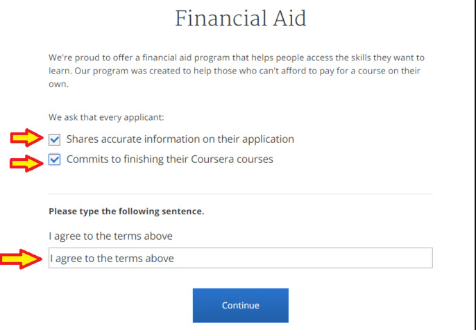 financial aid form